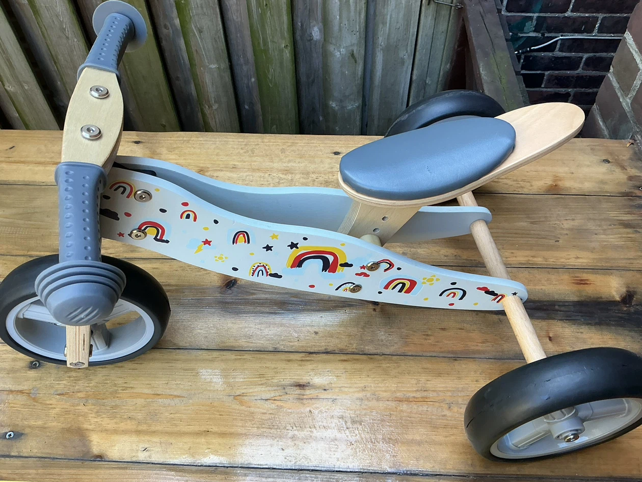 COCO VILLAGE Wooden Rainbow Trike ! - photo 3