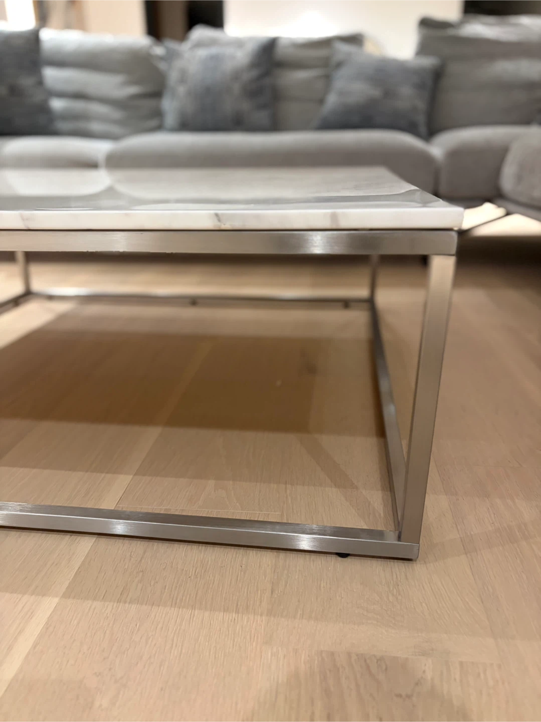 Square Marble Coffee Table - photo 3