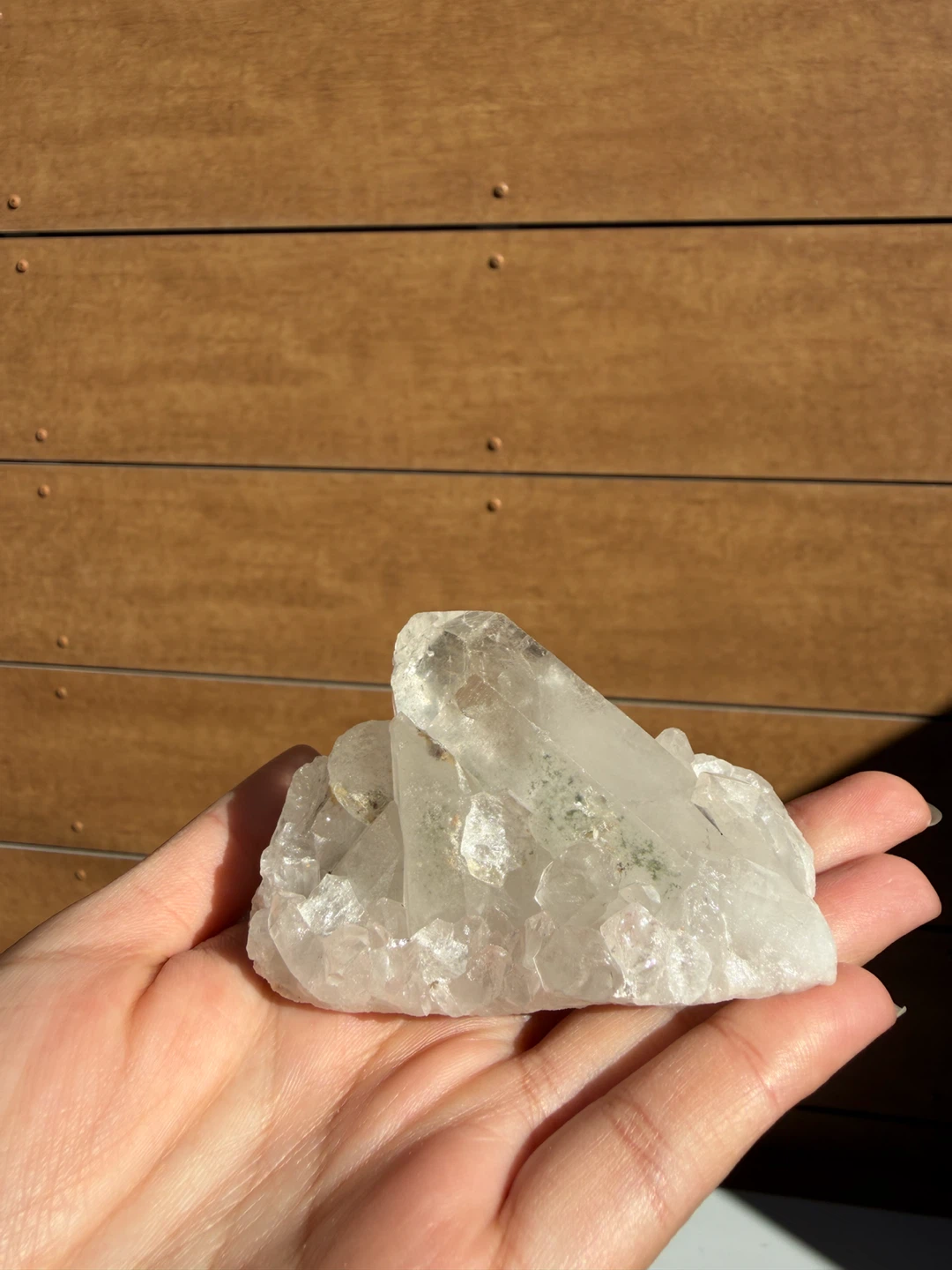 Clear Quartz Crystal Cluster