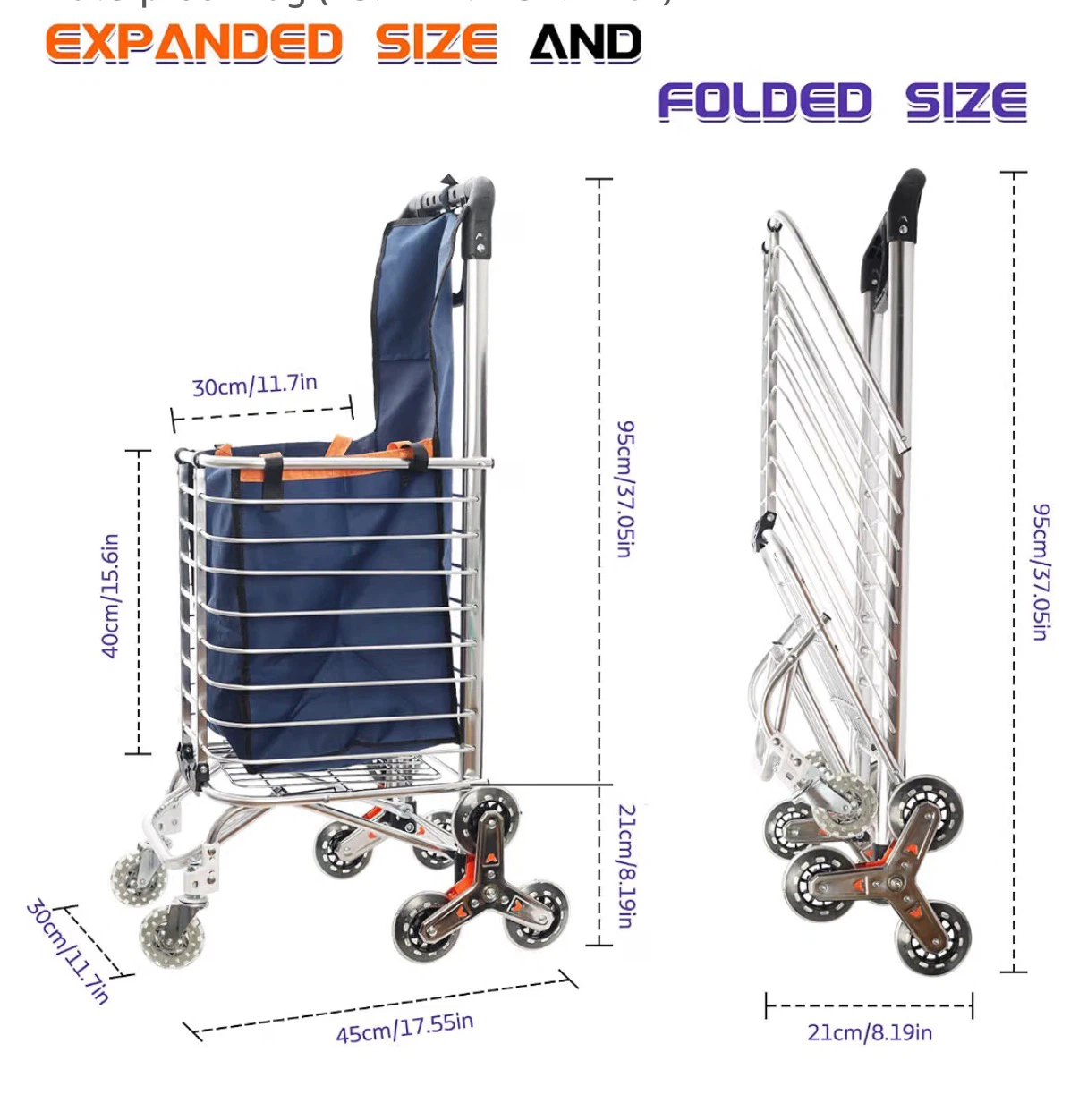 NEW Folding Shopping Cart