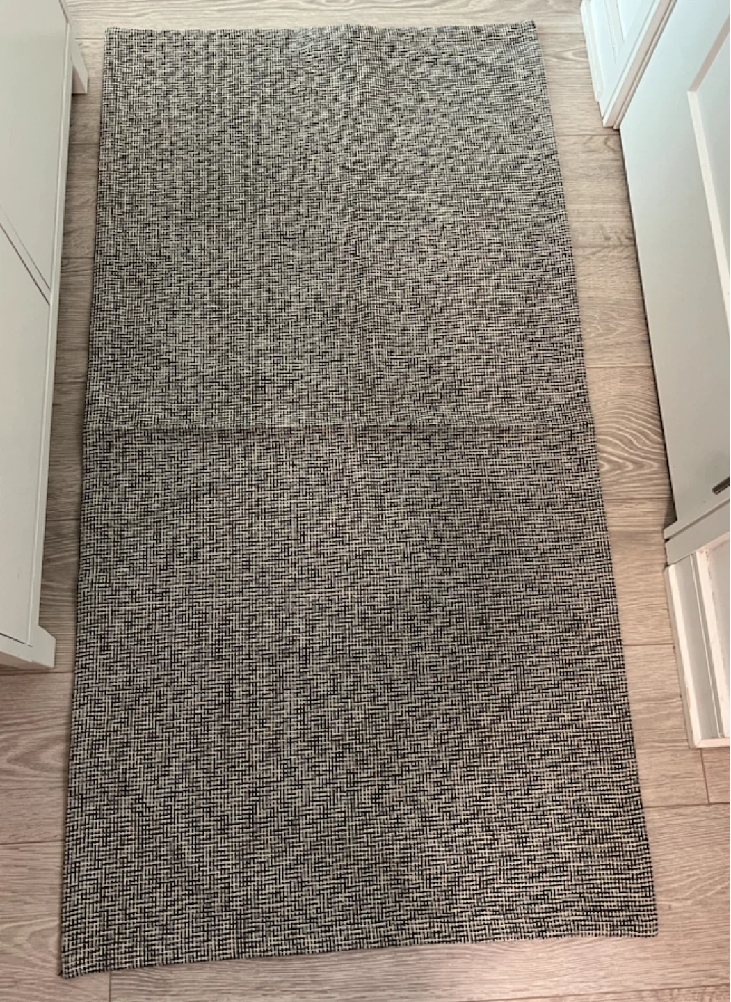 IKEA TIPHEDE RUG Black/Natural