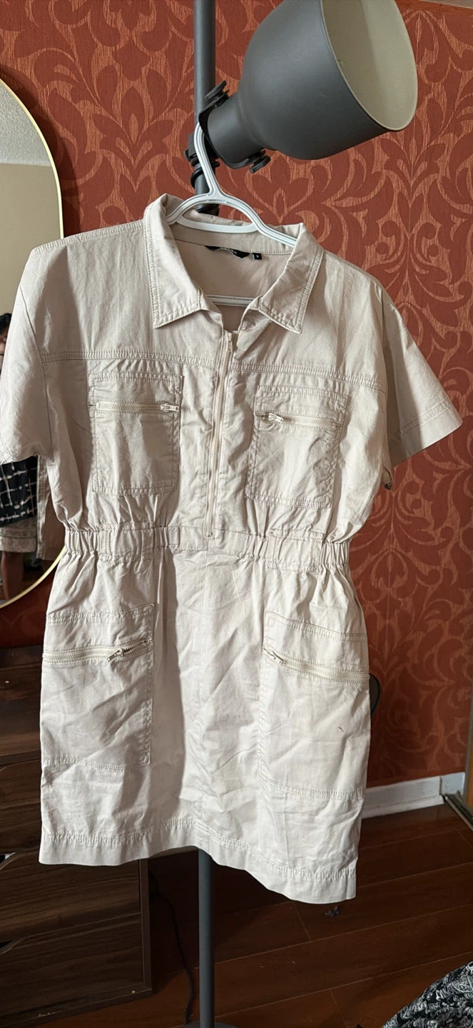 Never worn! Nuon Beige dress Size Small