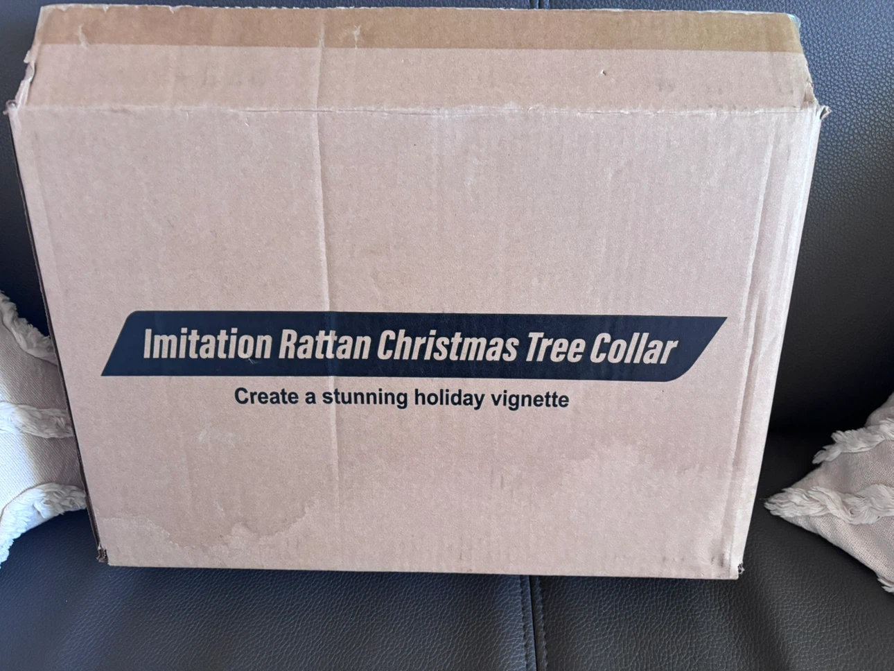 Imitation Rattan Christmas Tree Collar - photo 2