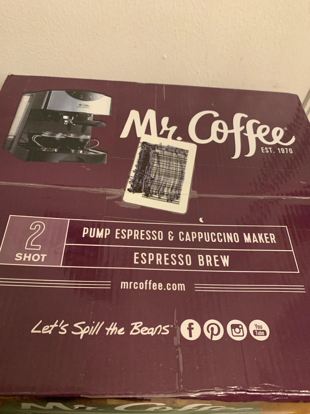 Mr. Coffee 2-Shot Pump Espresso & Cappuccino Maker - photo 3
