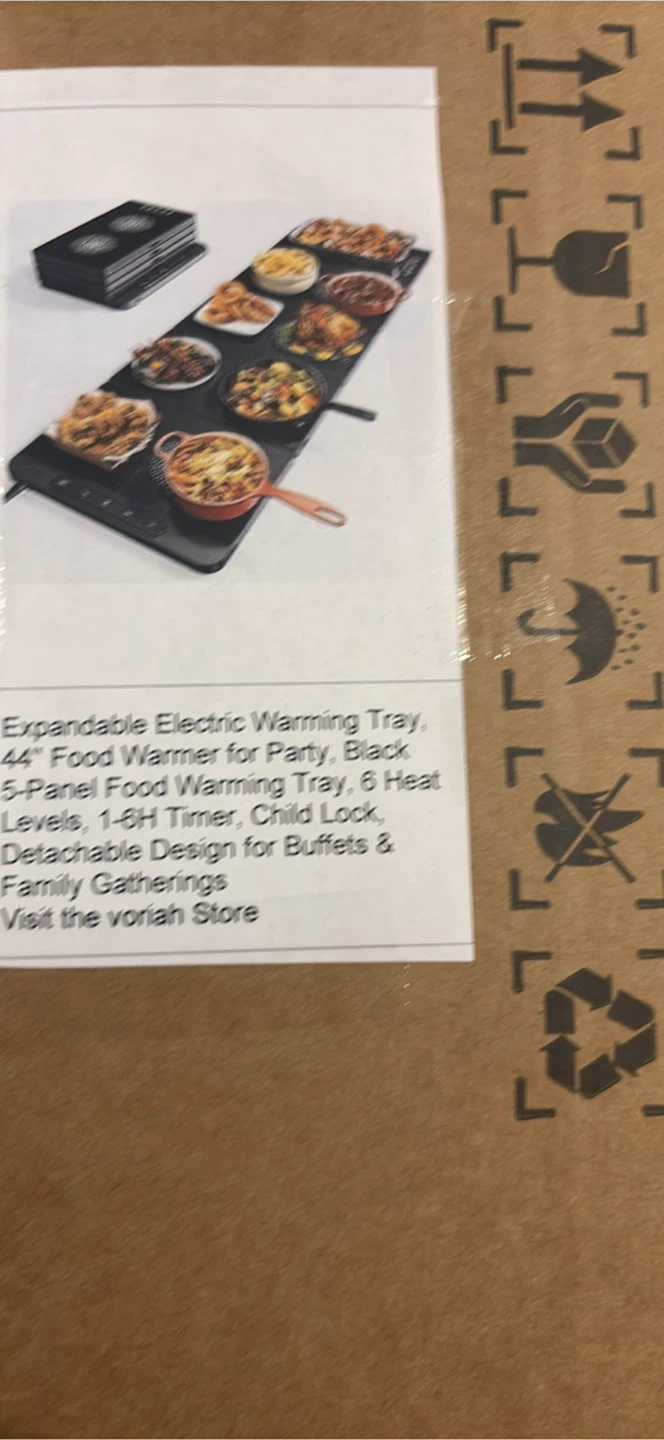 Voriah Modular Electric Food Warming Tray