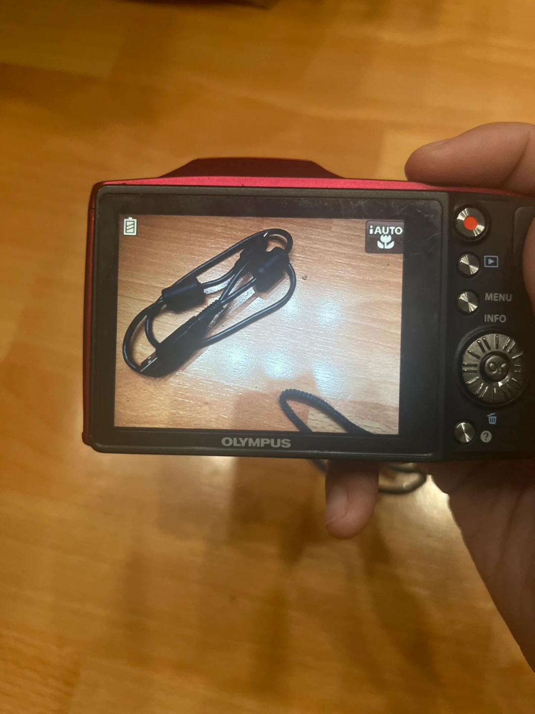 Olympus SZ-14 Red Digital Camera - photo 2