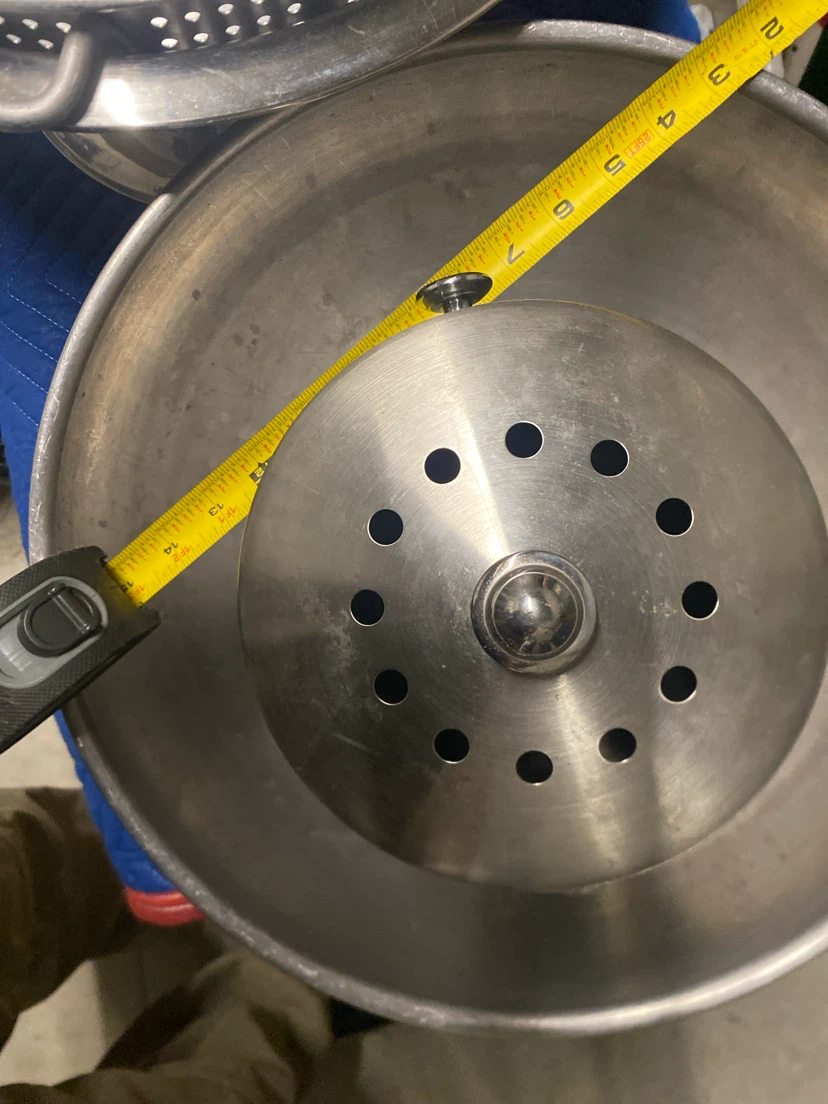 Large Aluminum Colander and - photo 3
