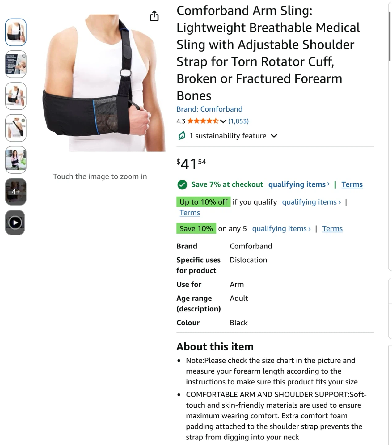 Comforband Medical Arm Sling - Regular - photo 2