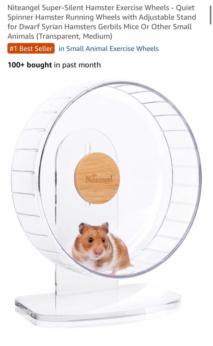 Niteangel hamster wheel - photo 2