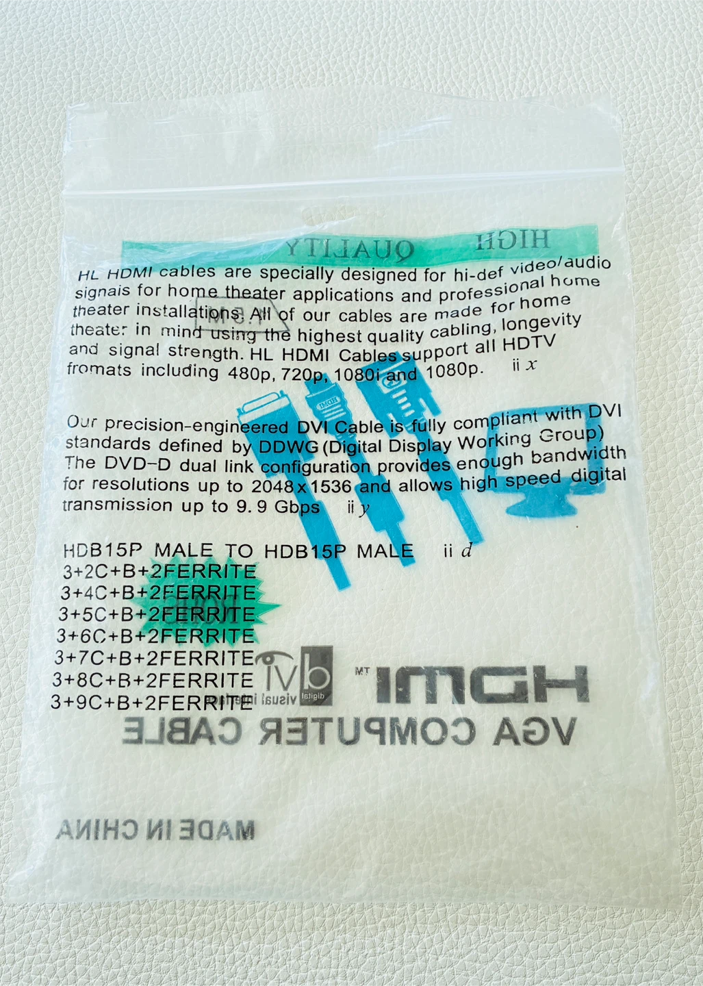 HL HDMI Cable 1.5M - photo 5