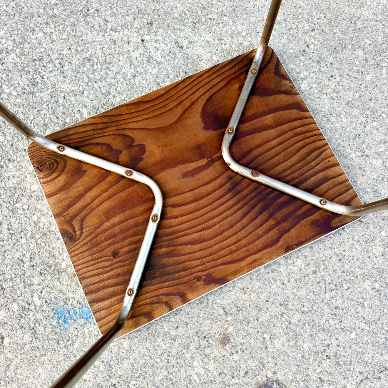 Vintage 1950’s Small Formica Side Table - photo 5