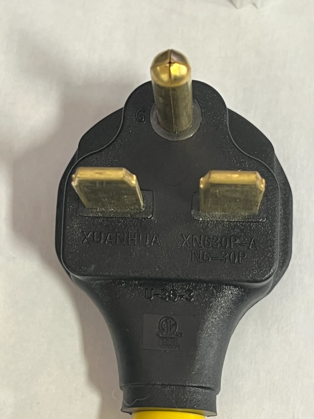 Onetak NEMA 6-30P to 6-50R Power Cord Adapter - photo 3