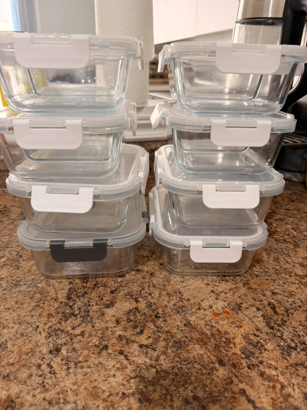Set of 8 Glass Food Storage Containers - photo 5