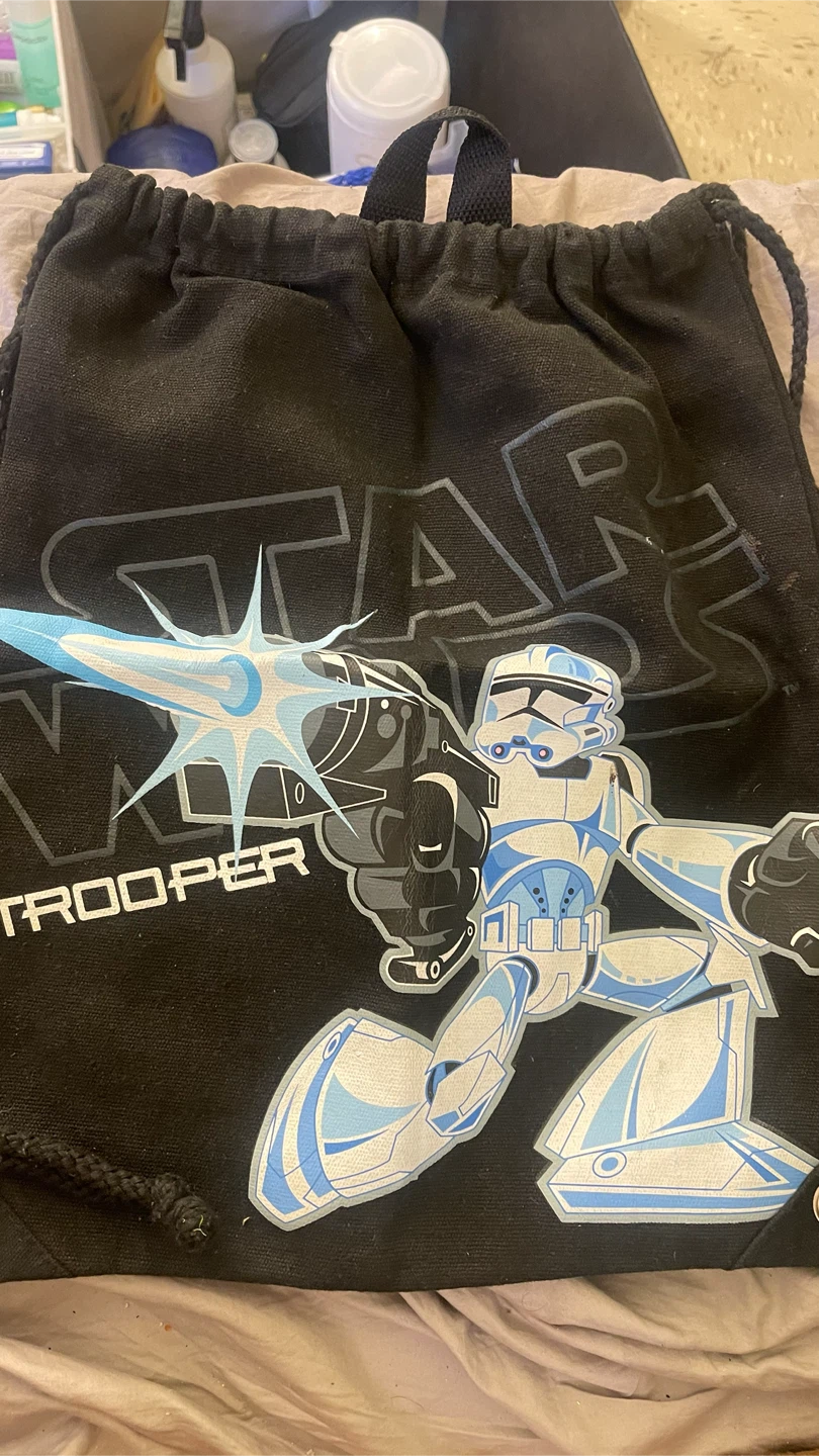 Disney Star Wars Clone Trooper Drawstring Bag