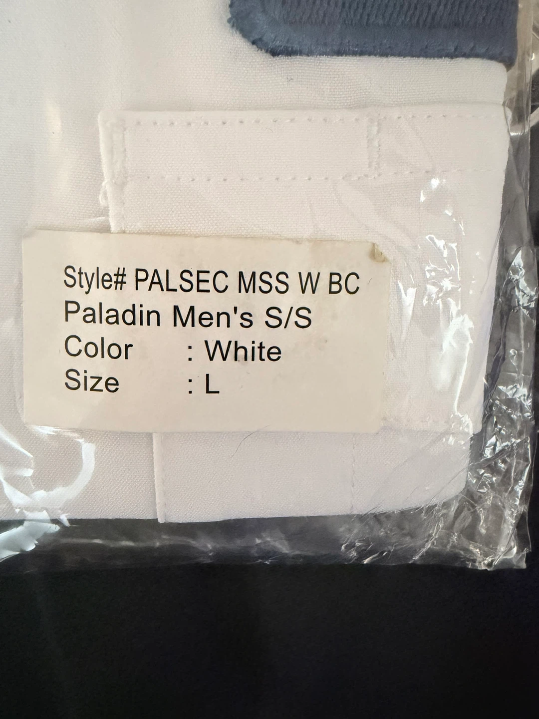 Paladin Security Shirt - Men's L - White - photo 2