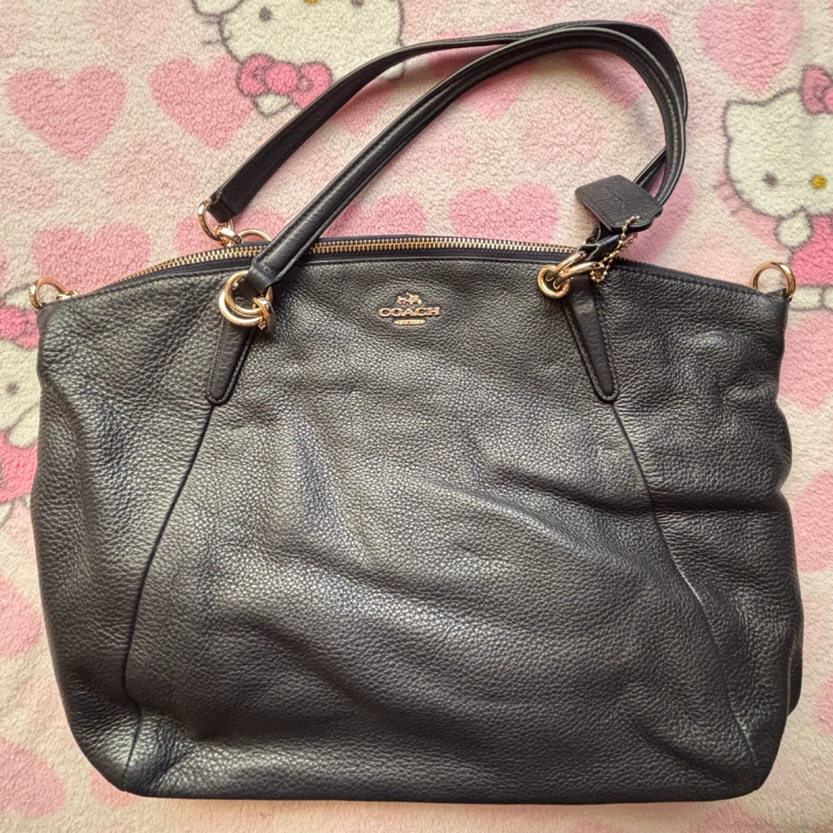 Coach - Pebble Leather Shoulder Bag - photo 2