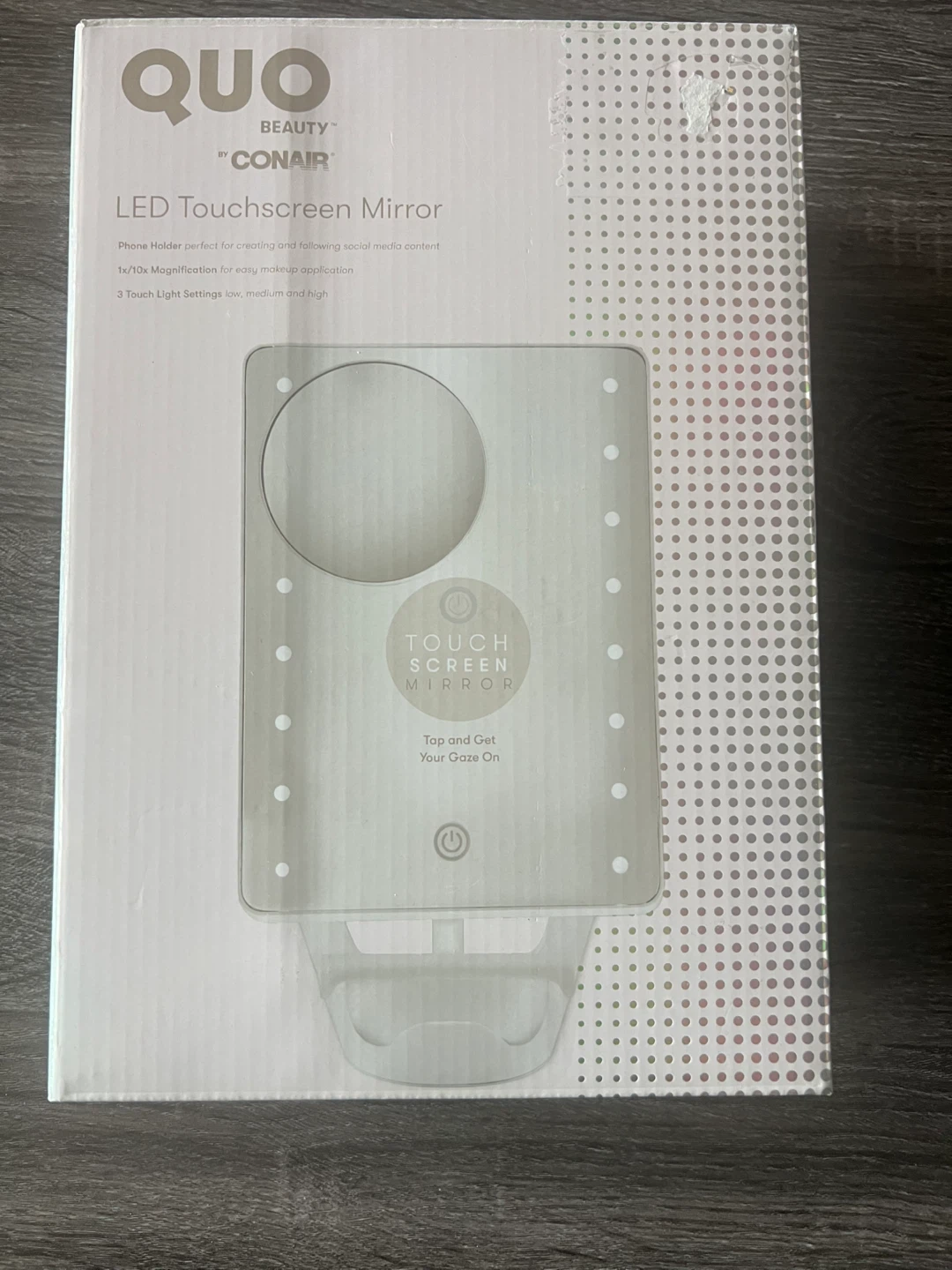 Quo Beauty by Conair LED Touchscreen Mirror - photo 2