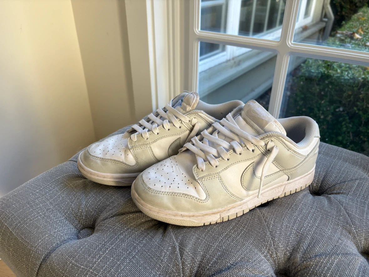 Nike Dunk Low Sneakers Light Bone - photo 2
