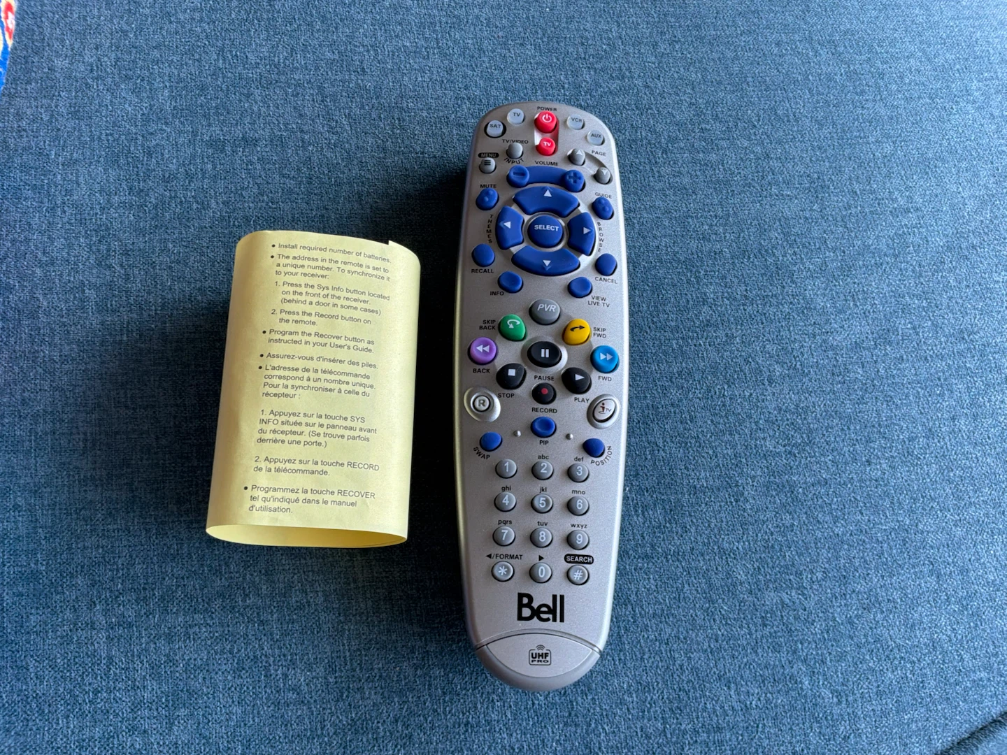 New Bell Express Satellite Remote Control 🐞