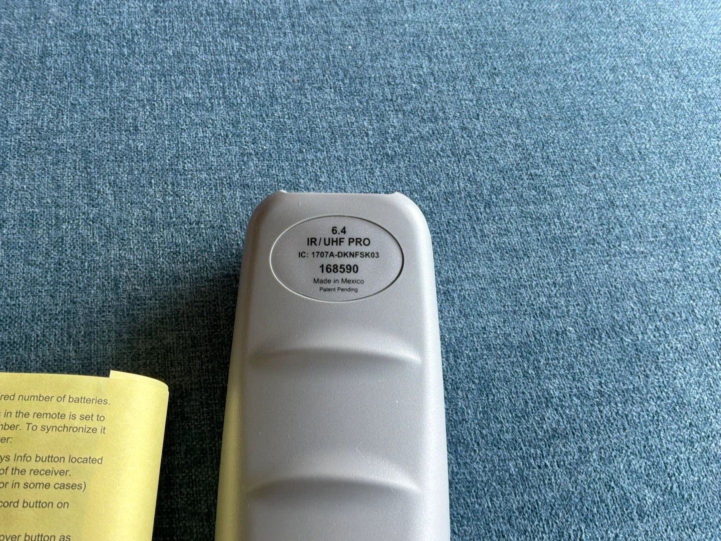 New Bell Express Satellite Remote Control 🐞 - photo 3