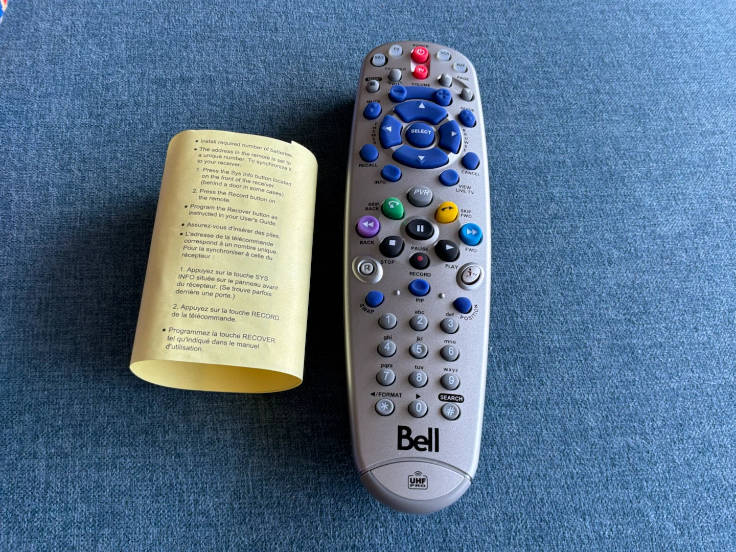 New Bell Express Satellite Remote Control 🐞 - photo 4