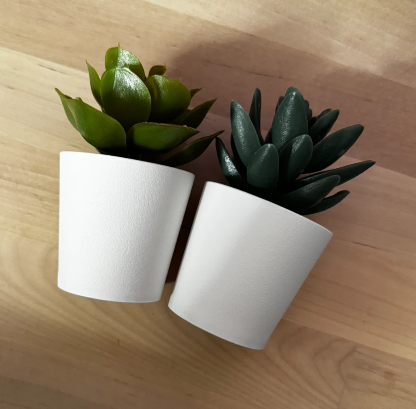 Set of two artificial succulents - photo 2