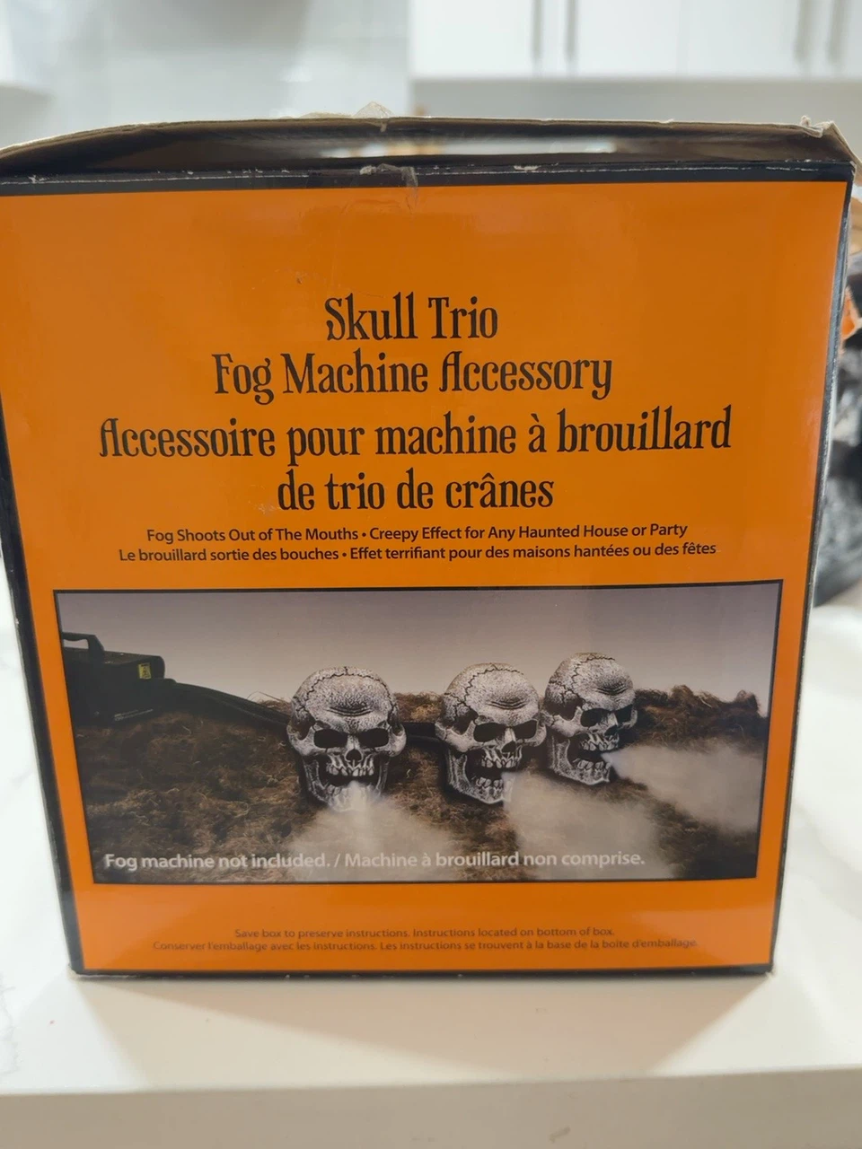 Halloween Skull Trio Fog Machine Accessory BNIB - photo 3
