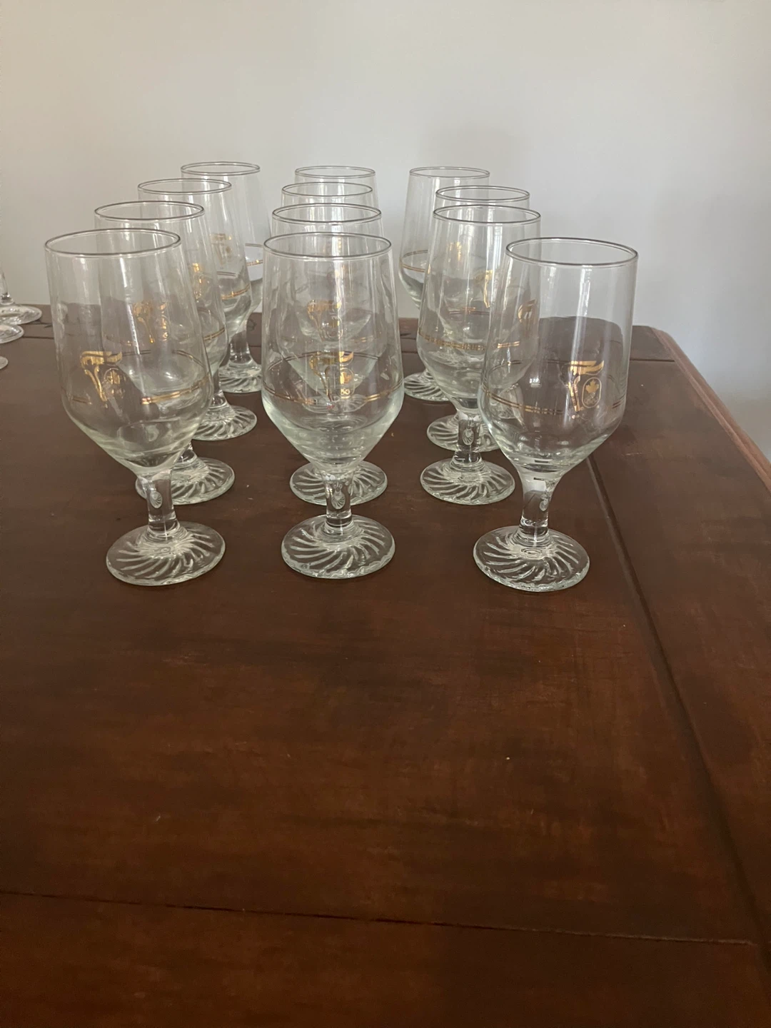 Set of 12Vintage Olympic Commemorative Glasses