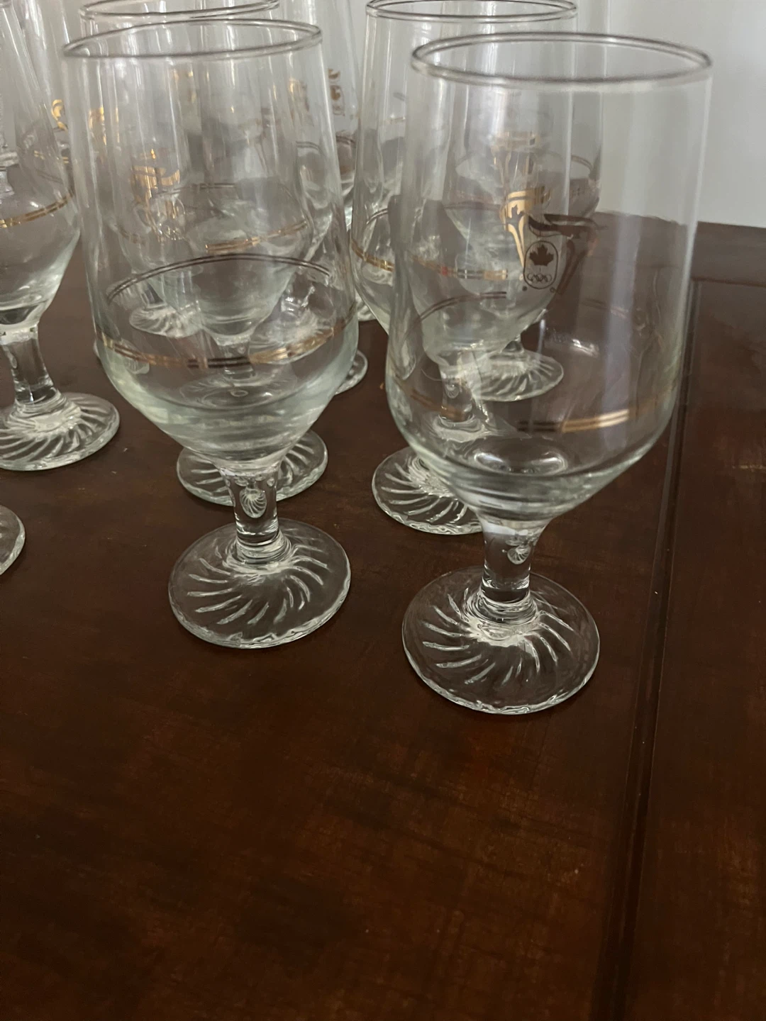 Set of 12Vintage Olympic Commemorative Glasses - photo 2