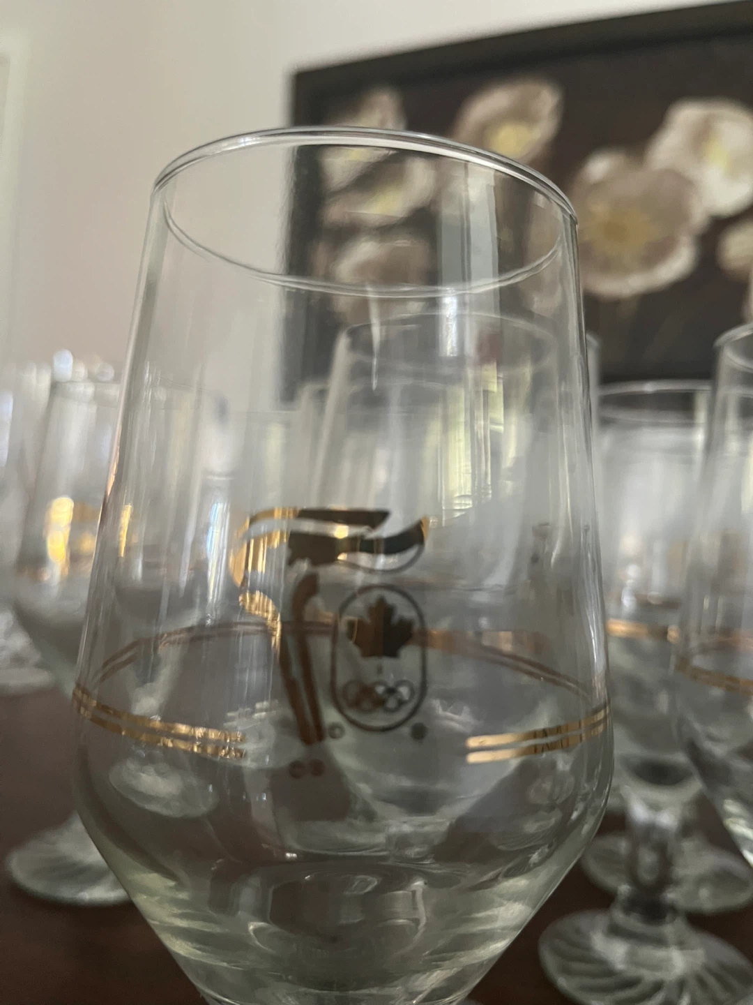 Set of 12Vintage Olympic Commemorative Glasses - photo 3
