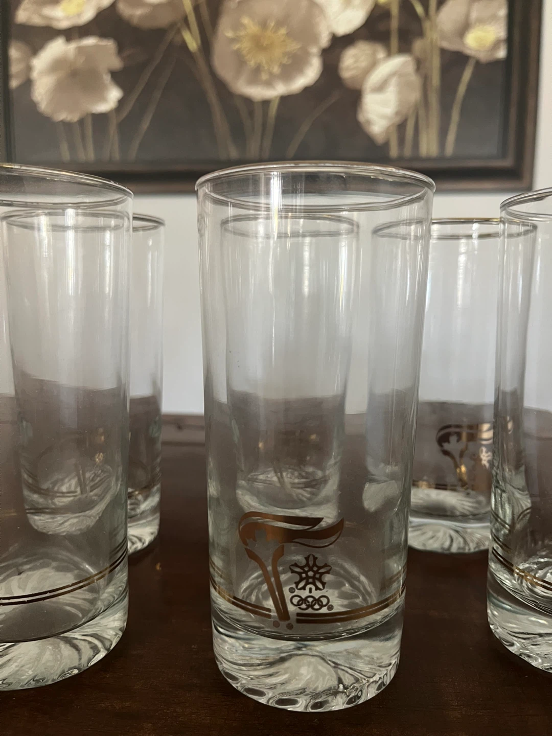 Set of 6 Vintage Olympic Drinking Glasses - photo 2