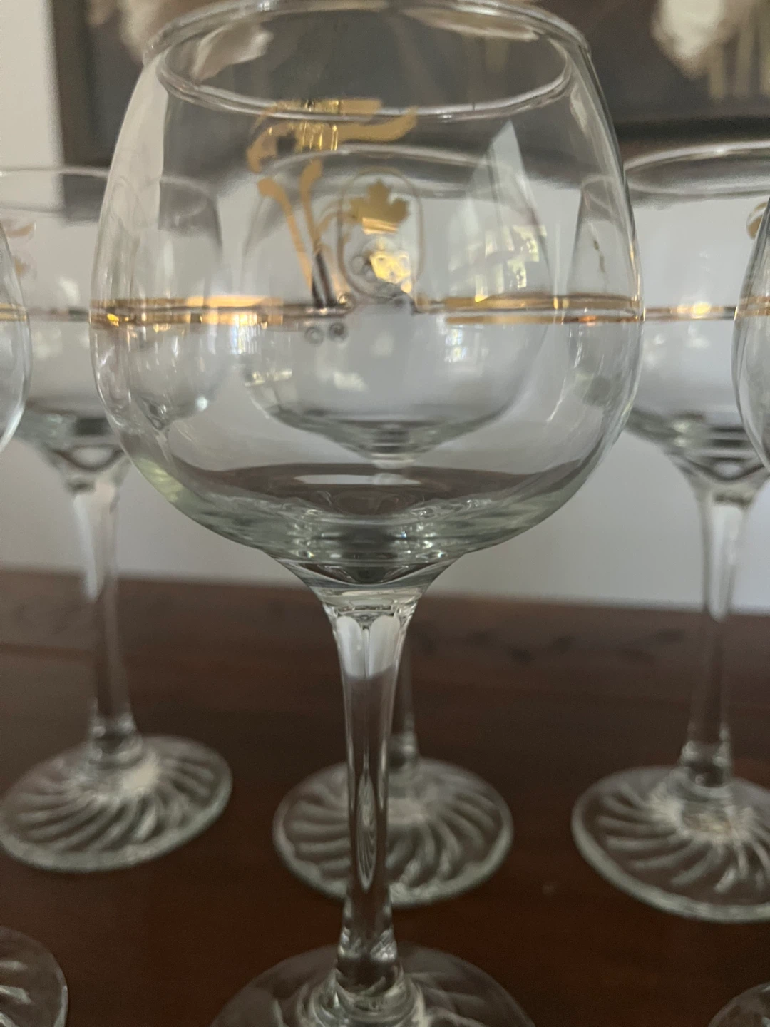Set of 6 Olympic Souvenir Wine Glasses - photo 3