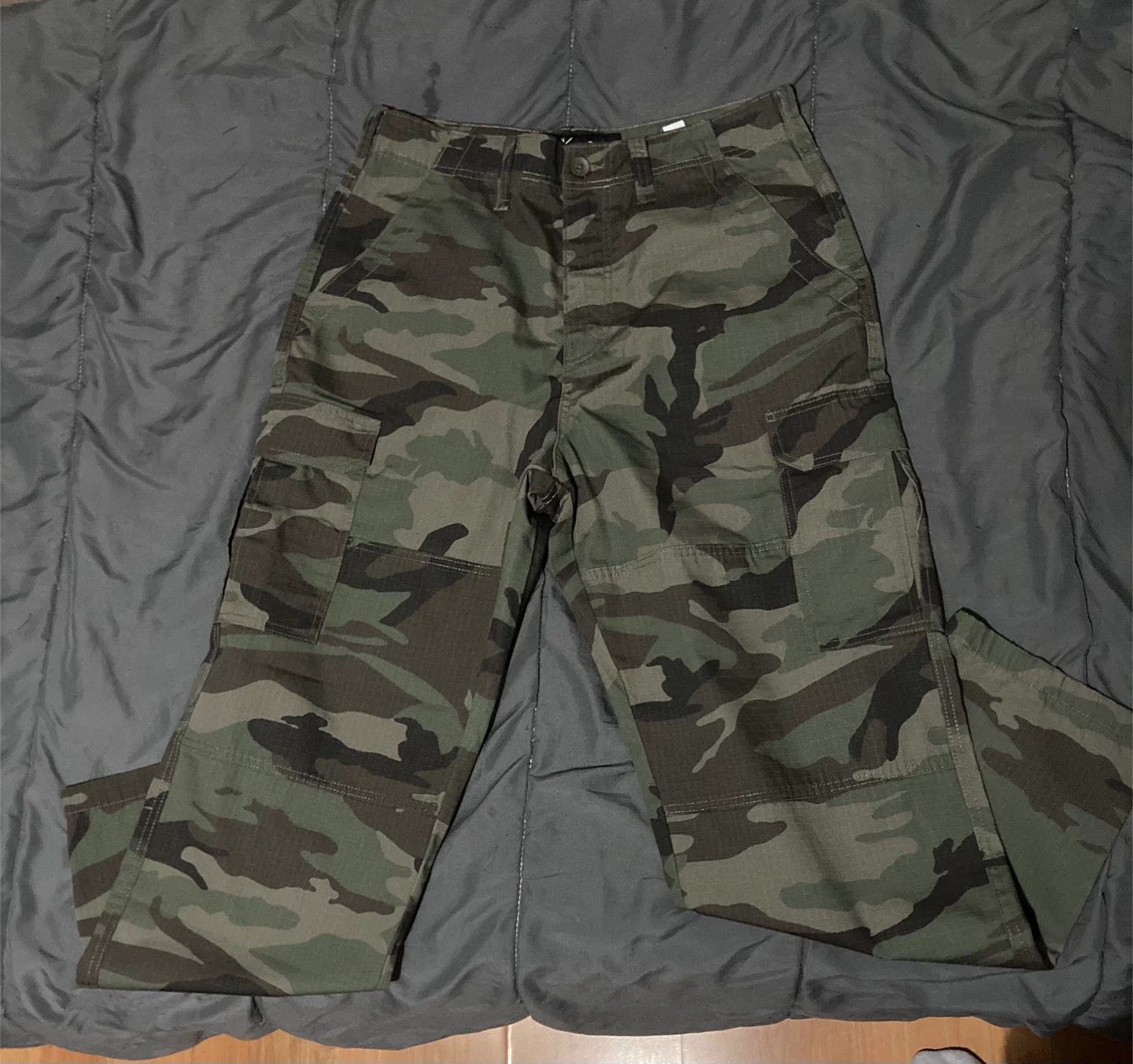 West 49 Baggy Camouflage Cargo Pants