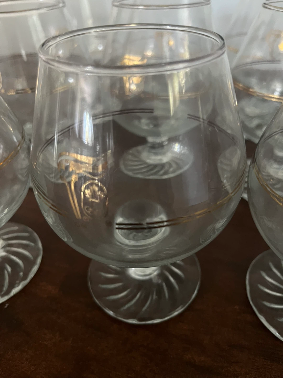 Set of 12 Vintage Olympic Brandy Snifters - photo 3