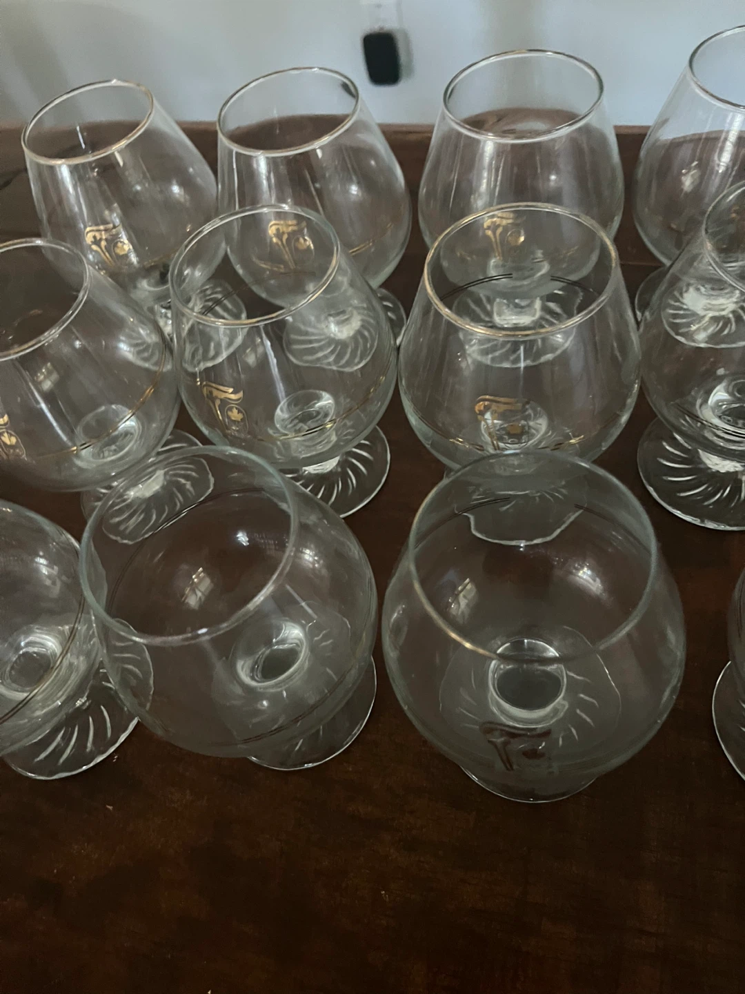 Set of 12 Vintage Olympic Brandy Snifters - photo 4