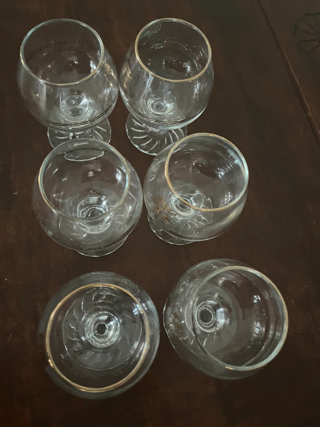 Set of 6 Olympic Souvenir Brandy Snifter Glasses - photo 4