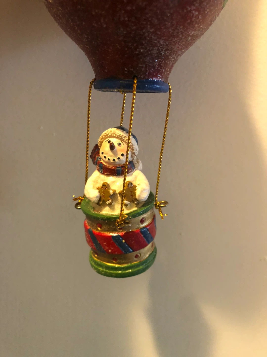 Set of 2 Hot Air Balloon Christmas Ornaments - photo 2