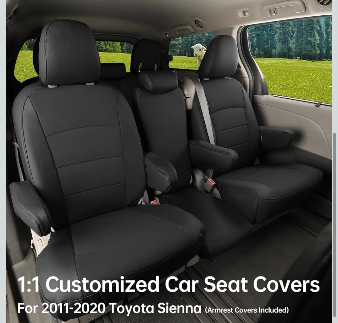 Sienna 2021-2026 xl xle car seat cover - photo 2