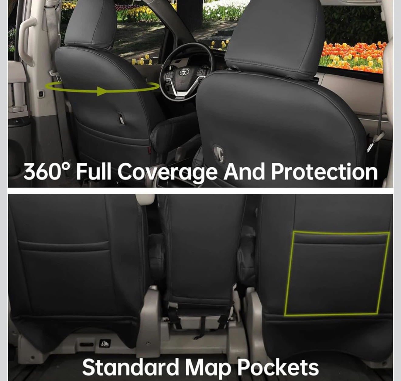 Sienna 2021-2026 xl xle car seat cover - photo 5