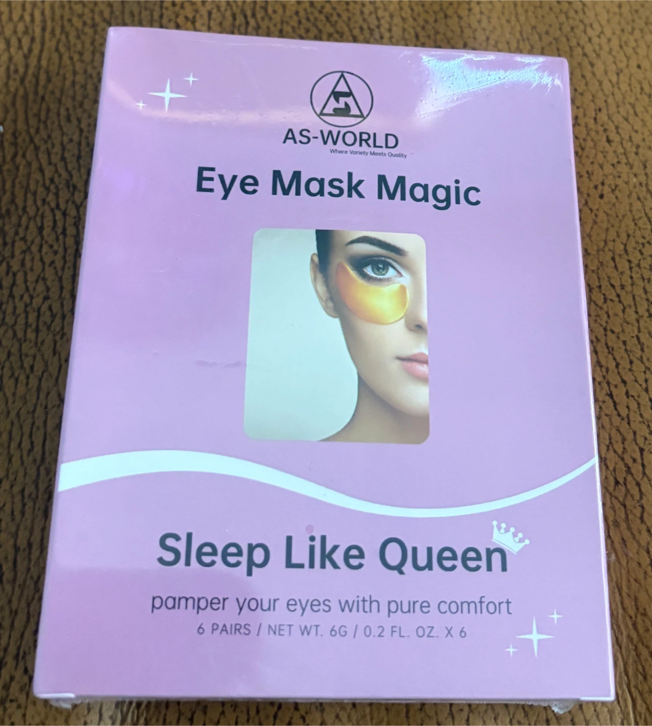 AS-World Eye Mask Magic, 6 Pairs