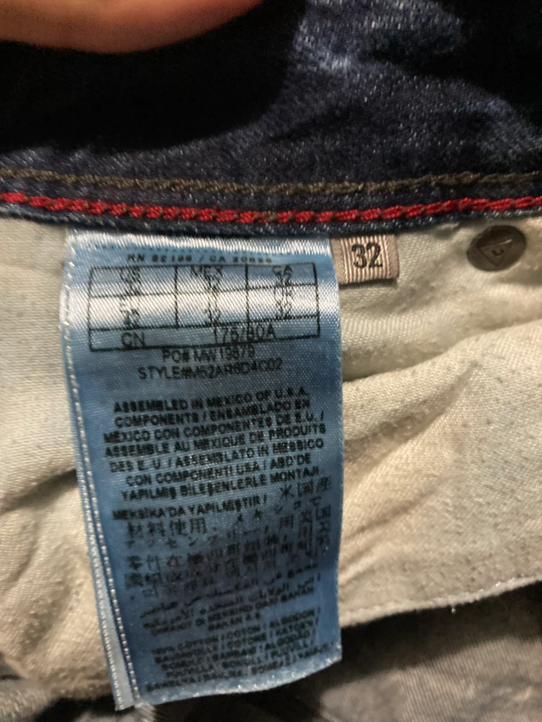 Guess Original Straight Jeans Size 32 - photo 3