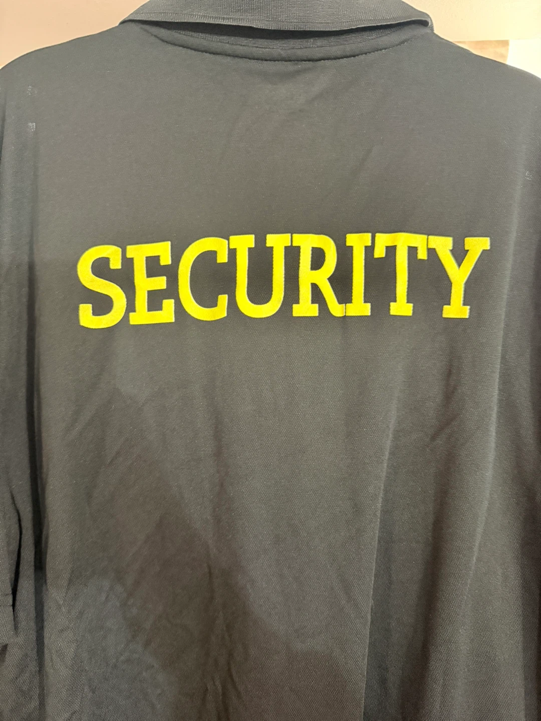 Securiguard Security Polo - Men's L - Black - NEW - photo 3