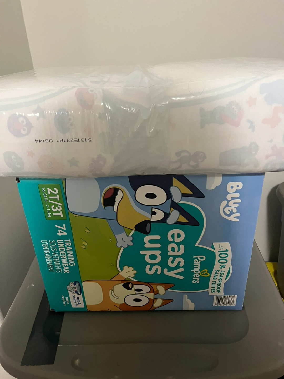 Pampers Easy Ups Bluey training underwear size 2T/3T - photo 2