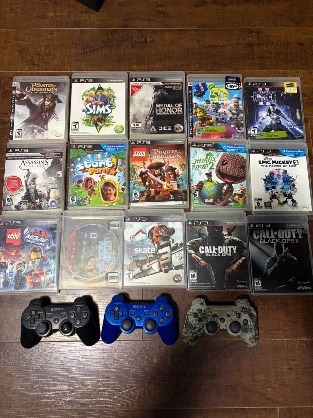 PS3 games and controllers