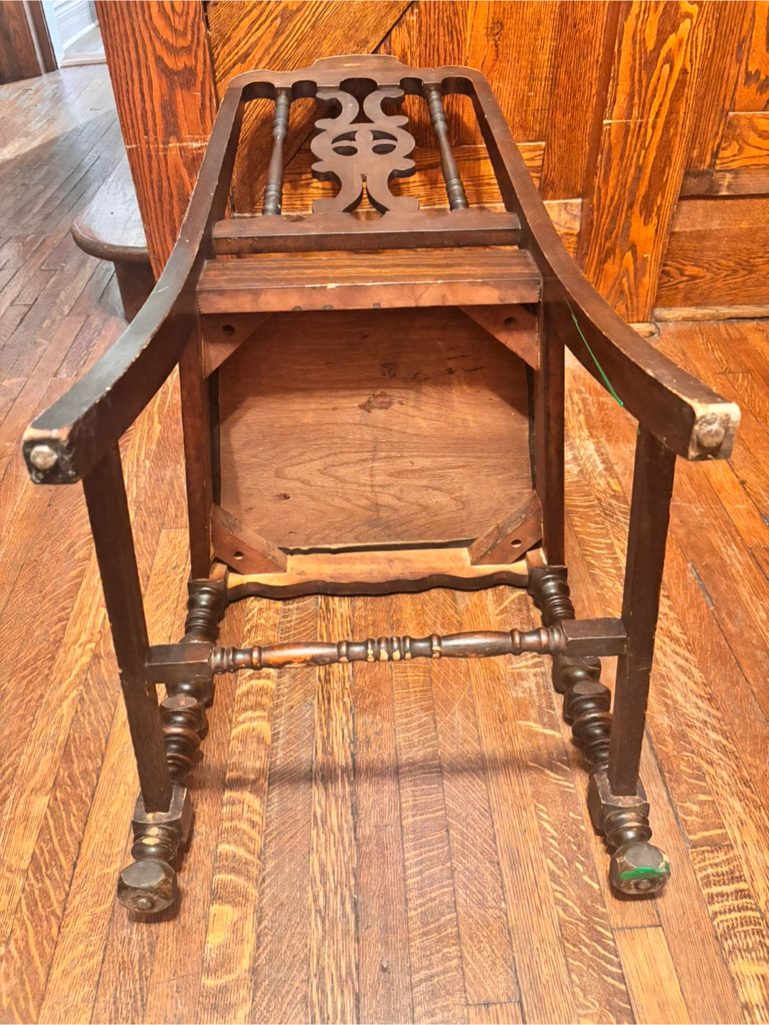 Vintage Wooden Dining Chair - photo 4