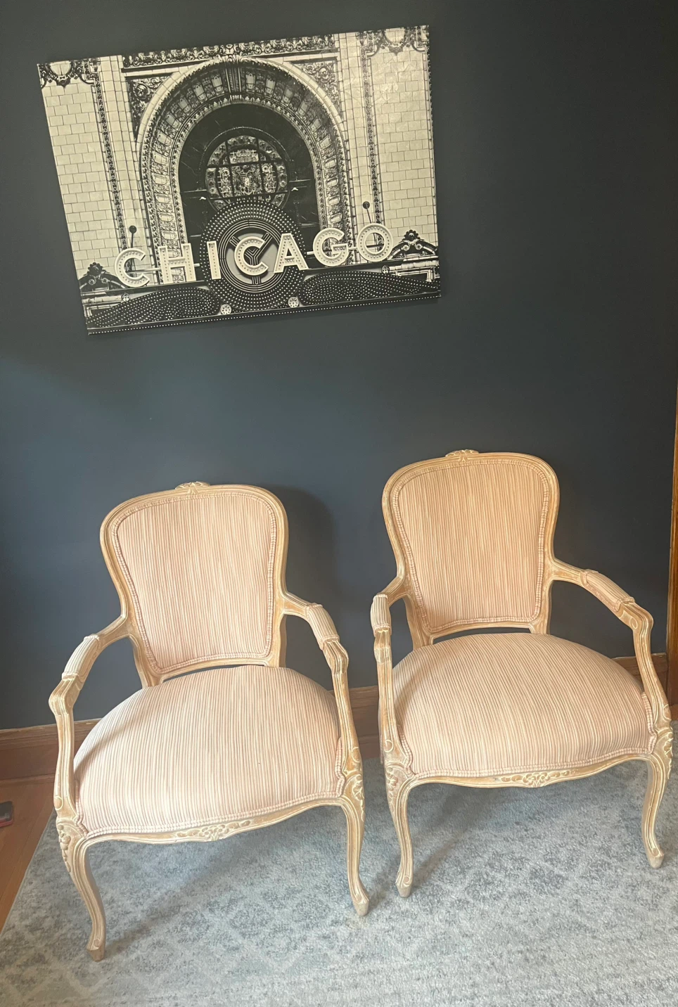 Set of Two French Country Style Accent Chairs - photo 2
