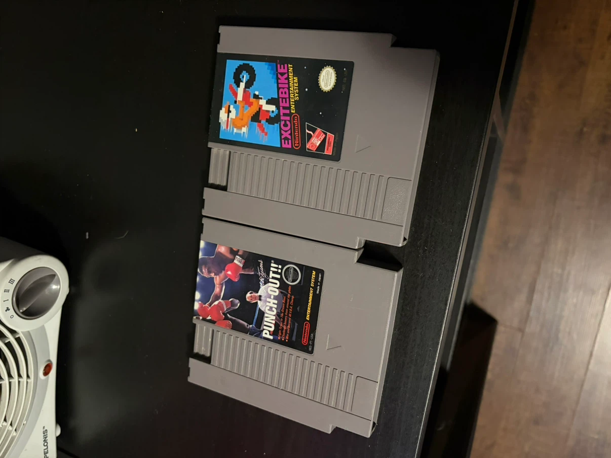 Excitebike and Mike Tyson’s punch out