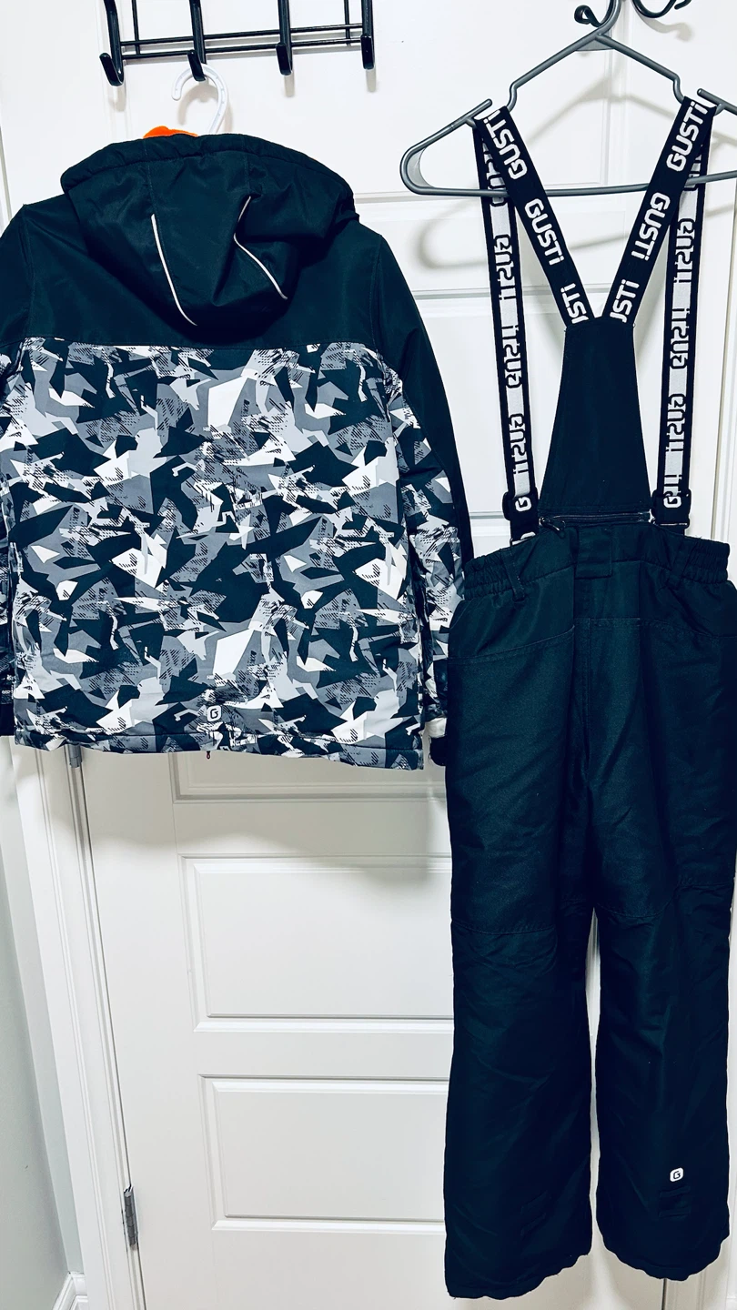 GUSTI Boys Winter Snowsuit Set – Jacket & Snow Pants – Size 12 - photo 2