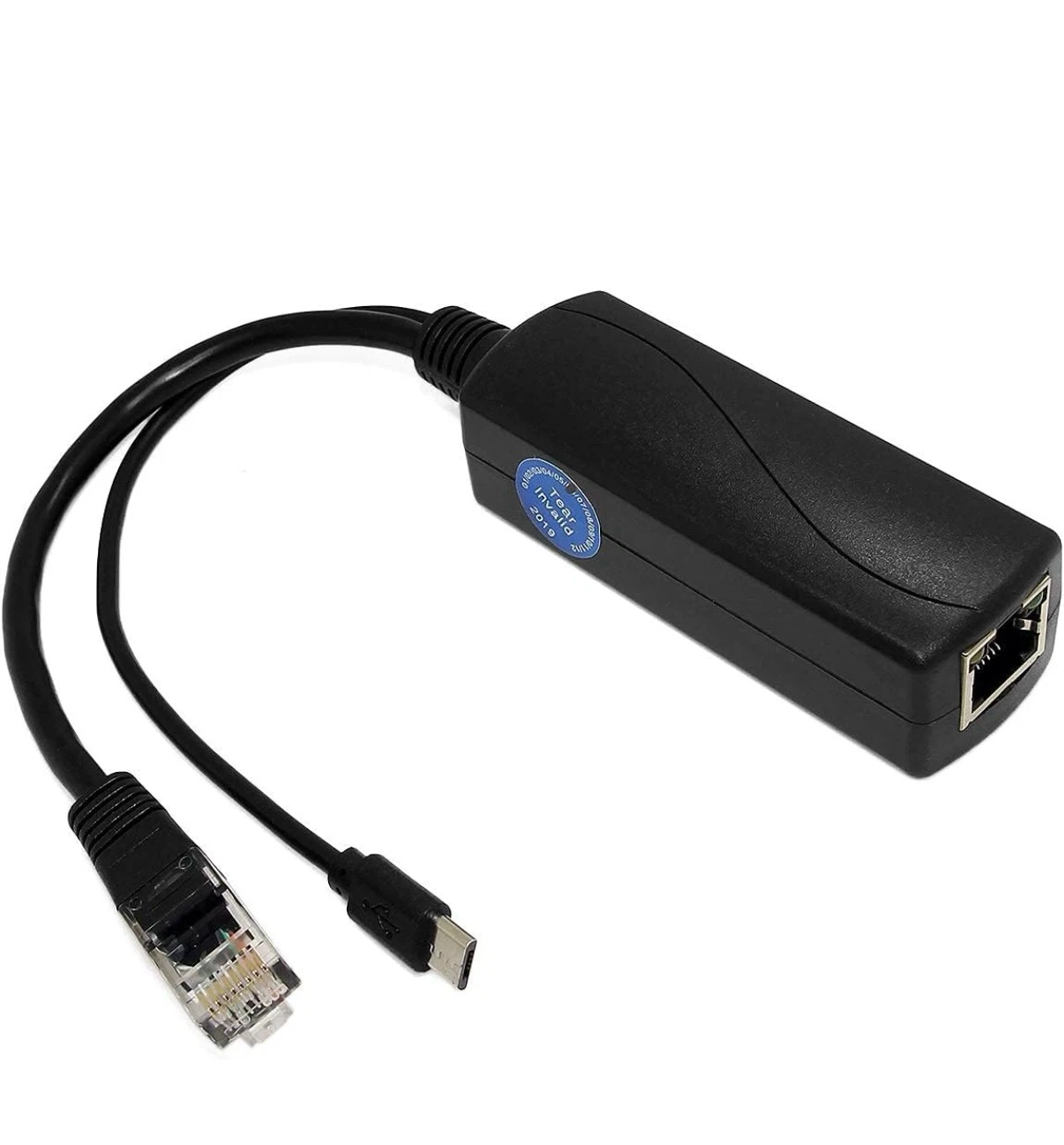 2.5G PoE to USB-C Active Splitter - photo 3