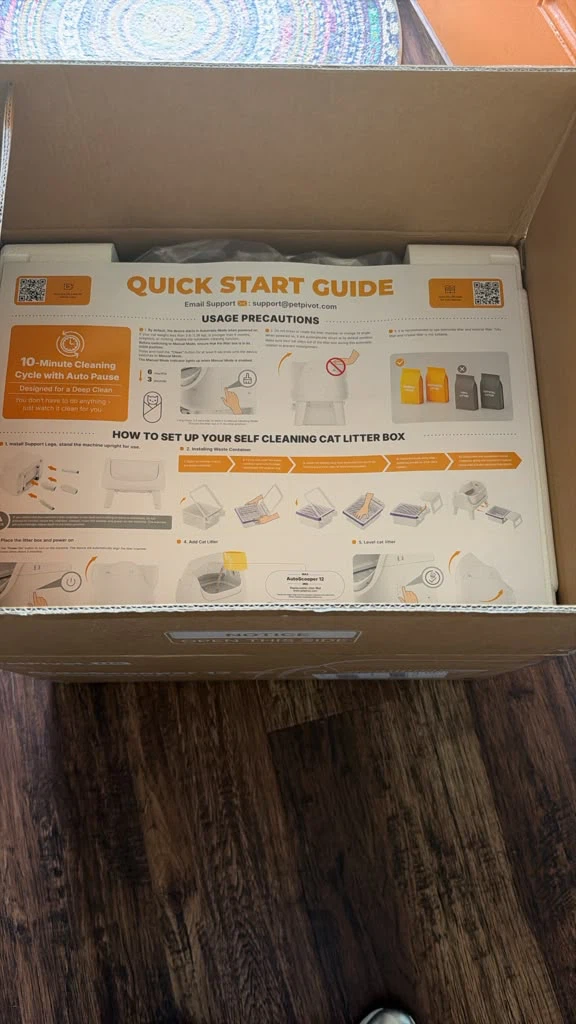 PetPivot AutoScooper 12 Lite Self-Cleaning Cat Litter Box
